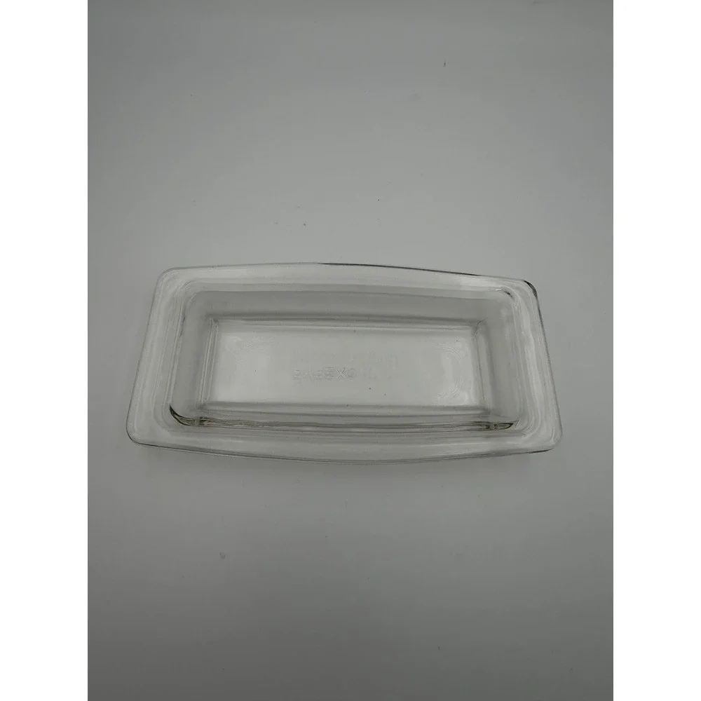 Vintage Pyrex 72-B Clear Glass Rectangular Lid for Baking Dish Oven Microwave